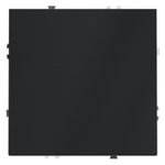 Перекрестный переключатель встраиваемый VOLTUM S70 одноклавишный 10А, (графит)