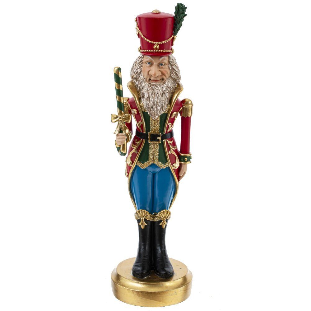 GAEM Фигурка декоративная "Солдатик-эльф", L8,5 W8,5 H31,5 см