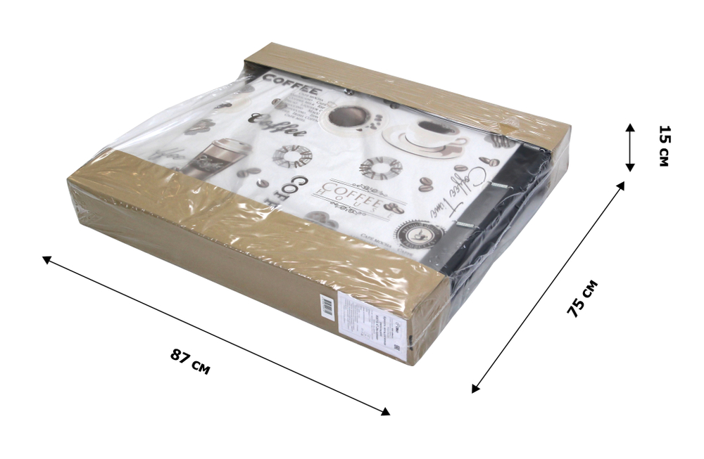 Кровать раскладная Арина (аналог Надин с407) арт.с1249 (цвет ткани бежевый рис.кофе