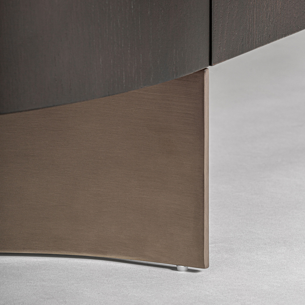 Сервант Neuvic коричневый/золотой