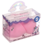 Спонжи для макияжа 2шт «PALVI», цвет розовый, 6*8,9см