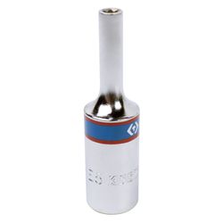 KING TONY (327505M) Головка торцевая глубокая TORX Е-стандарт 3/8", E5