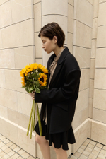 Жакет объемного кроя