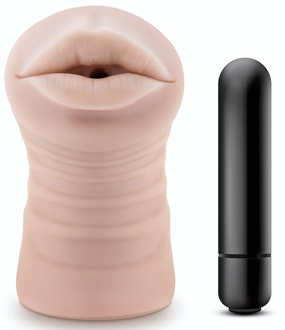 Телесный мастурбатор-ротик Skye (Цвет: телесный)