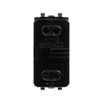 Звонок модульный, "Avanti", "Черный матовый", 1 модуль