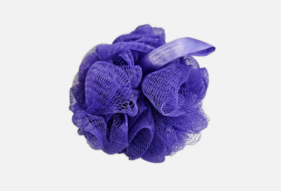 BEAUTY RELIGION Мочалка-облако для тела ФИОЛЕТОВАЯ Washcloud purple (1 шт)