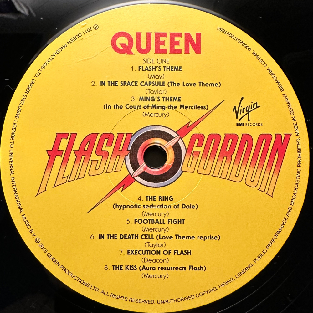 Queen - Flash Gordon (Европа 2015г.)