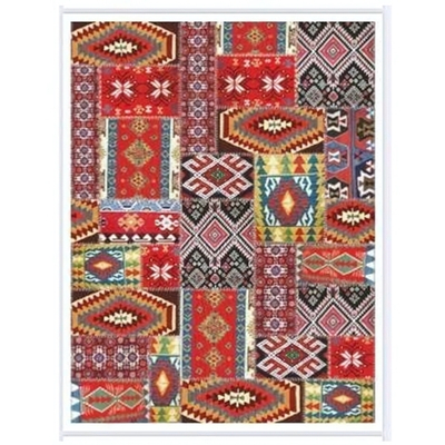 Набор ковриков DECORATIVE цифровая печать с бахромой 60*100+40*60 deco 9