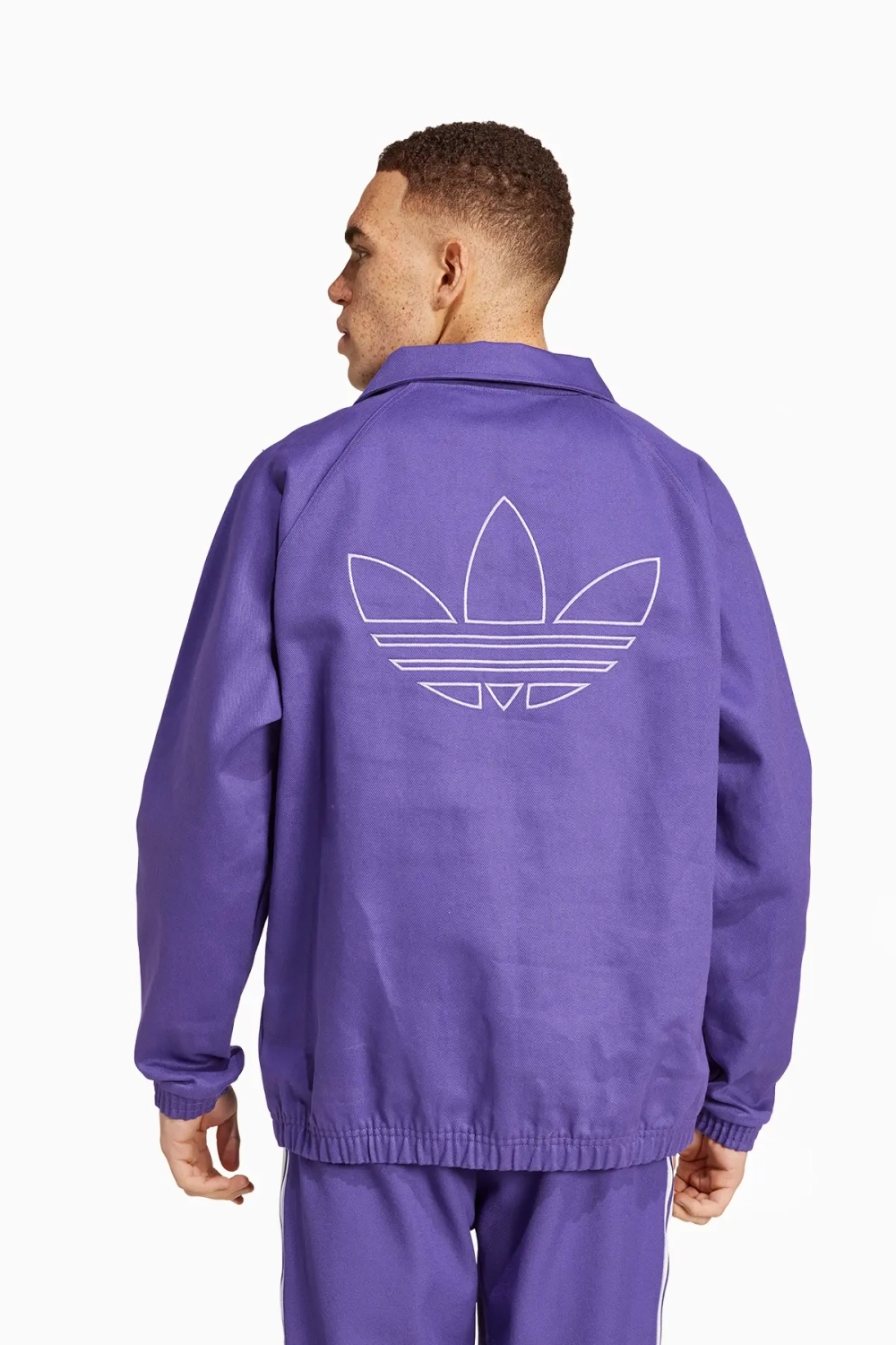 Кофта adidas Real Madrid 24/25 Terrace Icons Drill - фиолетовый