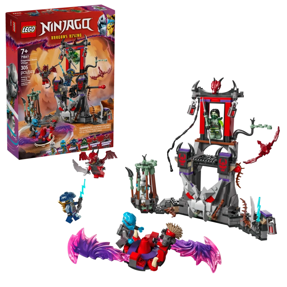 Конструктор LEGO Ninjago 71841 Деревня Драконовских бурь