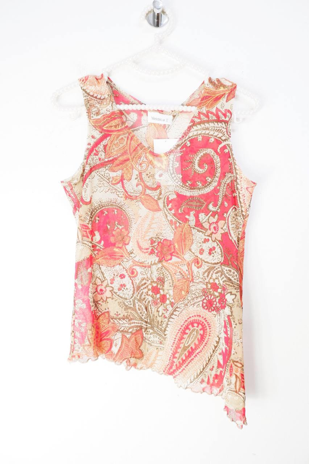 Топ Jessica свободного кроя, визуально на 40 размер