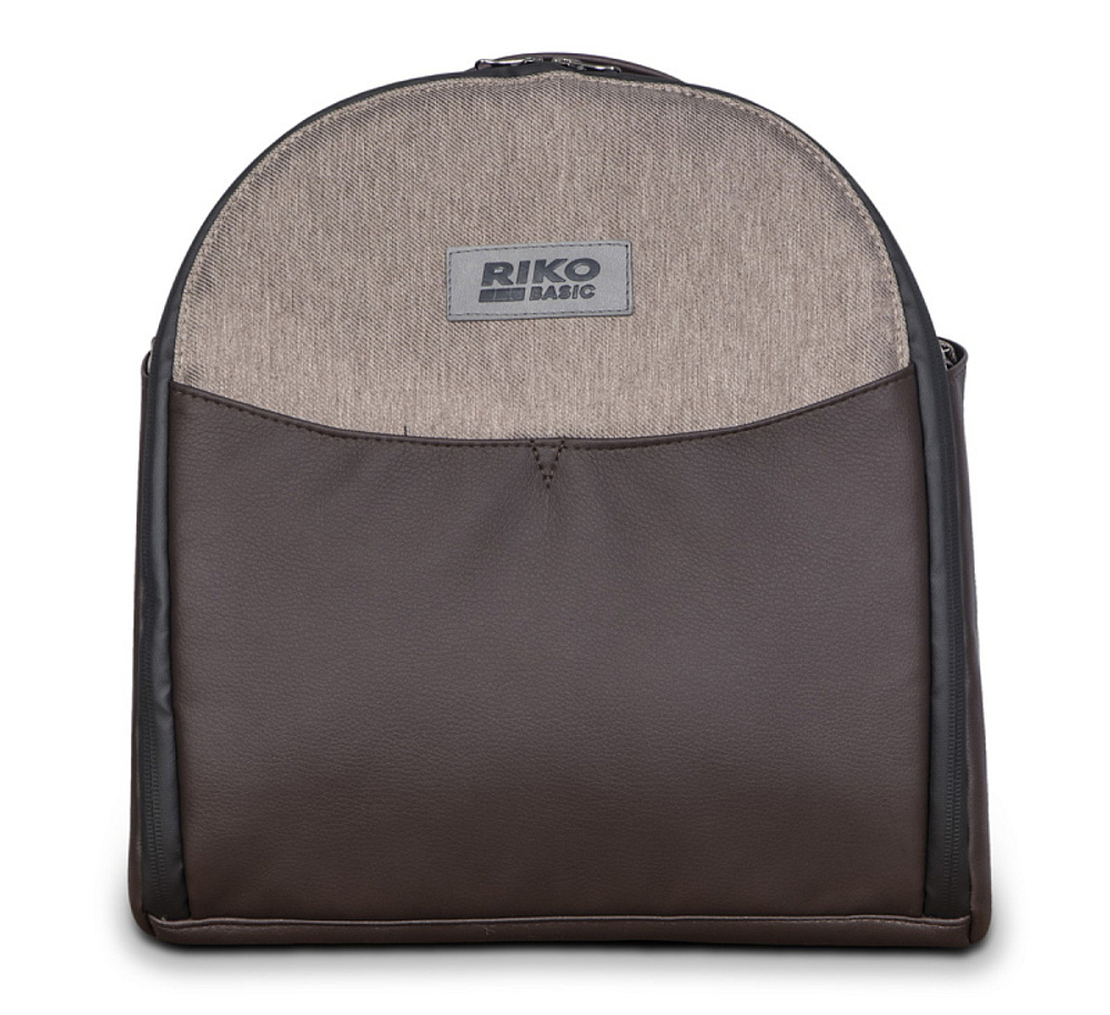 Детская коляска Riko Basic Pacco Classic 2 в 1 07 Mokka (кофейный-темно-коричневый)