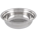 Миска Bowl-23, объем 1,7 л, с расширенными краями, из нерж стали, зеркальная полировка, ди
