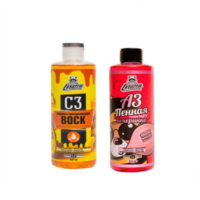 Набор для ручной мойки кузова A3 Пенная вечеринка+ воск C3
