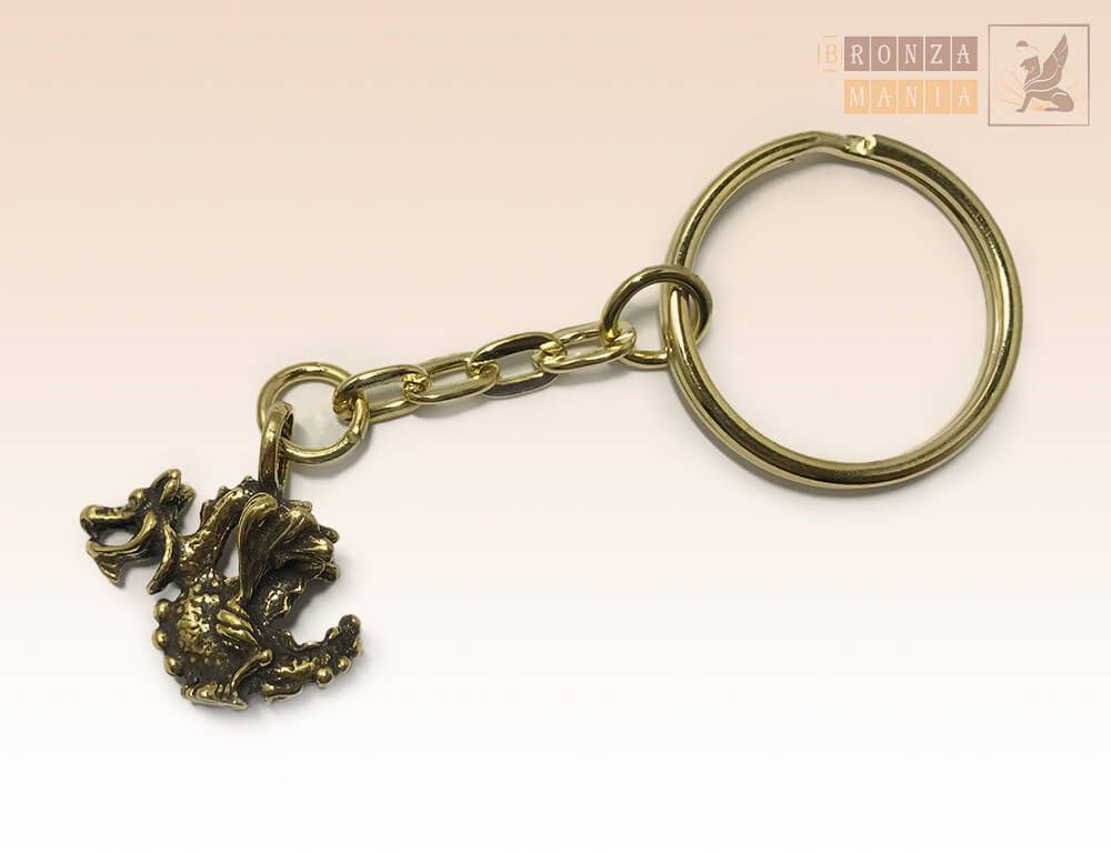 брелок Дракончик китайский