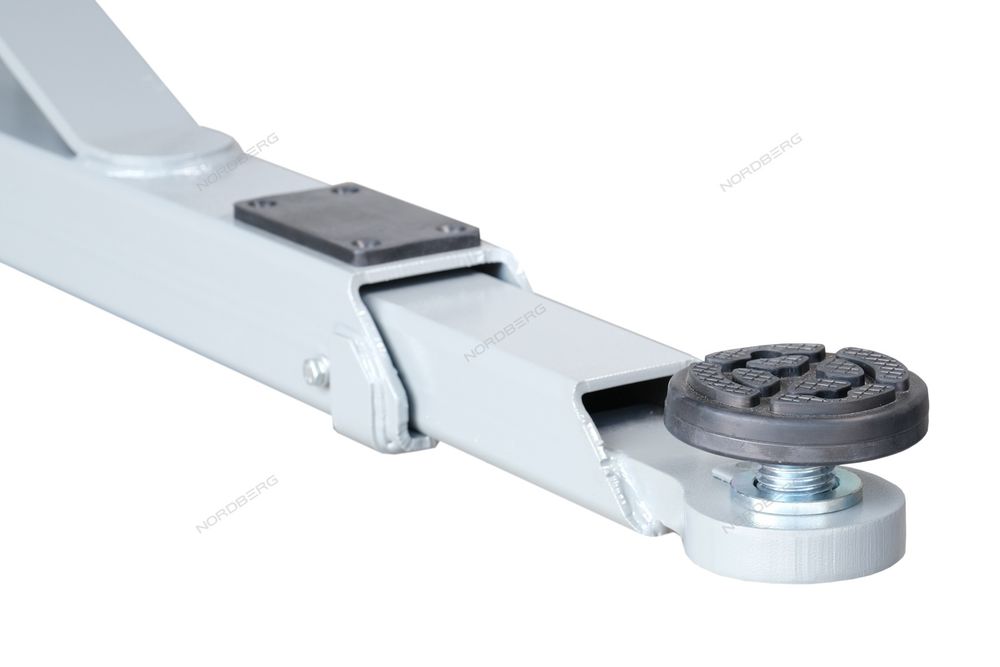 NORDBERG (N4120H-4B) Подъемник 220V 2х стоечный 4т с верхней синхронизацией, H=3,6 м (синий)