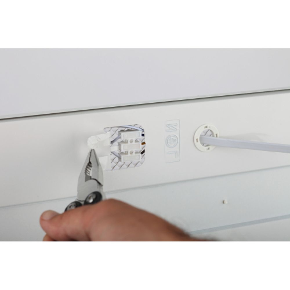 Светильник светодиодный ЭРА SPO-6-48-6K-P 48Вт 6500К IP40 595х595 призма с проводом | Светильники с внутренним драйвером