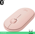 Мышь Logitech Pebble M350 Pink (910-005575)