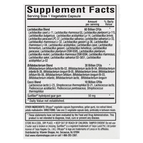 ProBioCare, Пробиотики для мужчин с пребиотиком, 30 растительных капсул