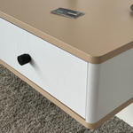 Тумба прикроватная подвесная ROYAL 5300 эко (Макиато-р.черная)