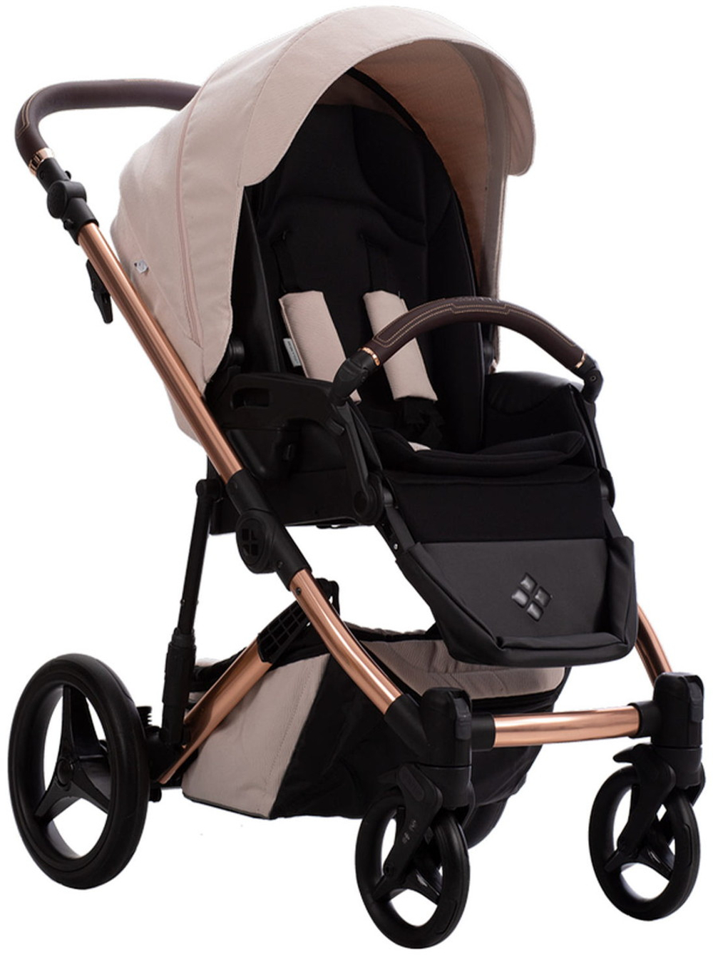 Детская коляска Bebetto Loren Stella 2 в 1 07 св.бежевый