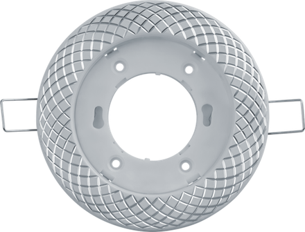 Светильник Navigator 93 072 NGX-R11-001-GX53 (Сетка белый, серебро)