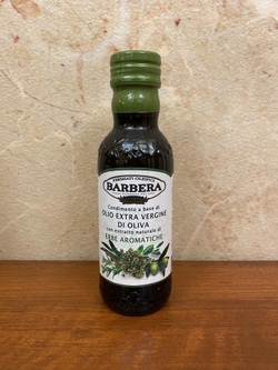 Оливковое масло BARBERA Oрегано + Pозмарин + Шалфей, Extra Virgin 250 мл Италия