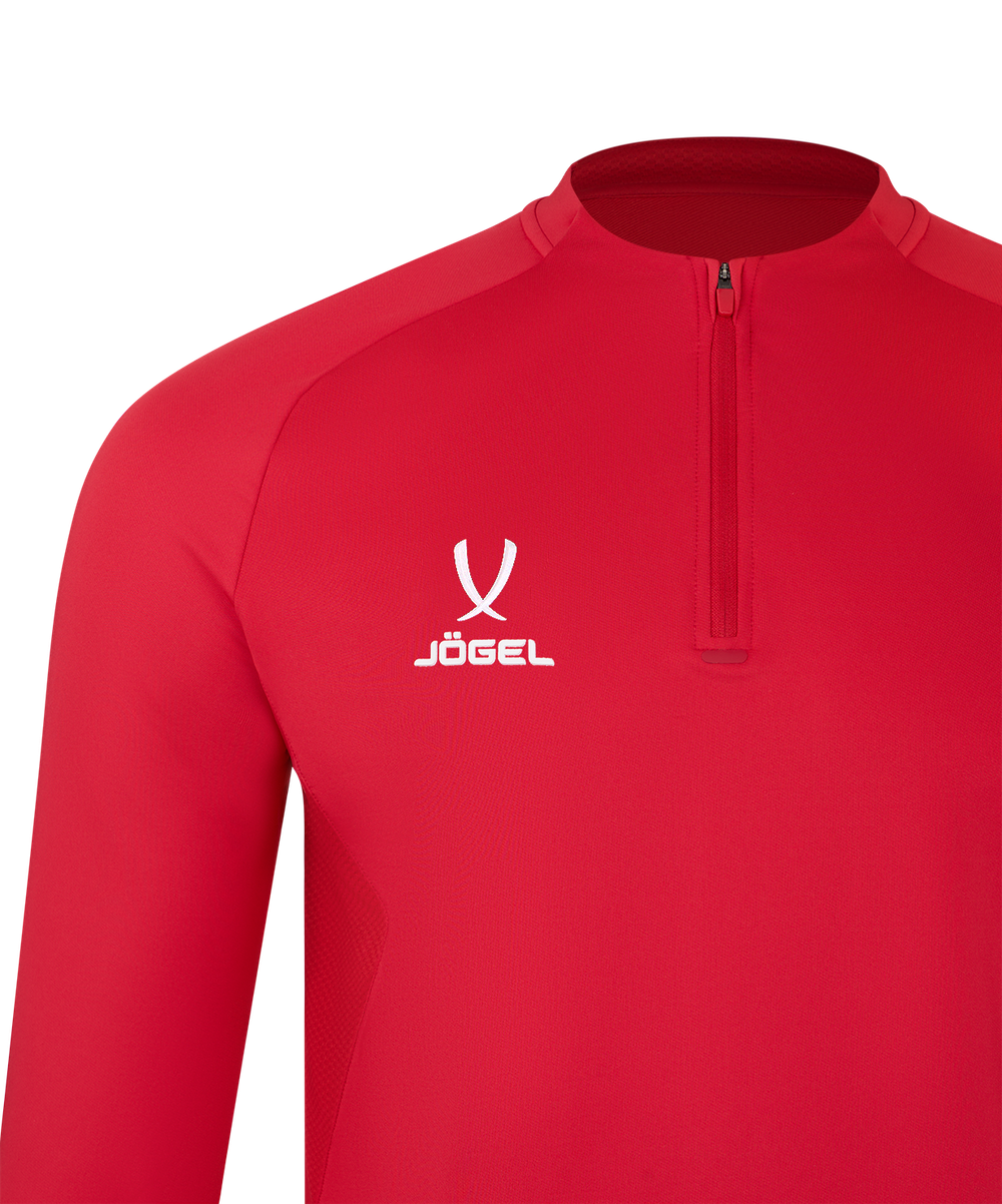 Джемпер тренировочный JÖGEL PREMIER PerFormDRY Training 1/4 Zip Top, красный