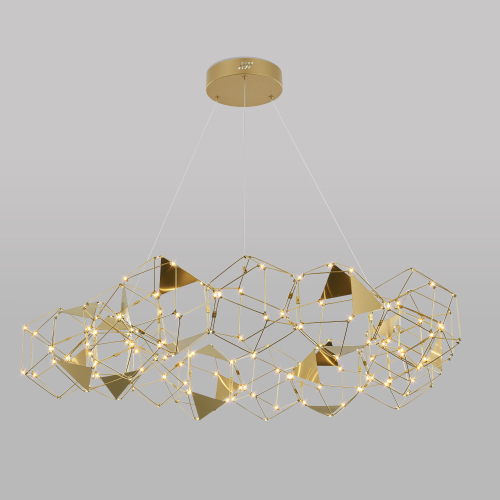 Подвесной светодиодный светильник Eurosvet Uma 90369/15 медь