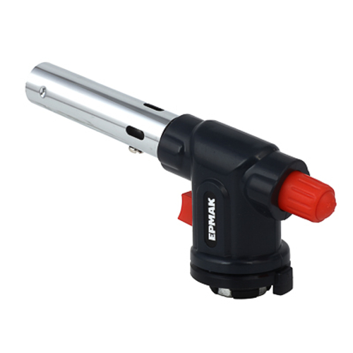 Горелка газовая с пьезоподжигом ЕРМАК широкое сопло 15*6,5*4см (80шт/кор)    ХХ