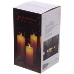 Сувенир с подсветкой «Свеча - Ночной огонь» 7,5*12,5 см (работает от батареек 3 ААА)