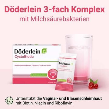 Doderlein CystoBiotic молочнокислые бактерии + биотин + экстракт клюквы