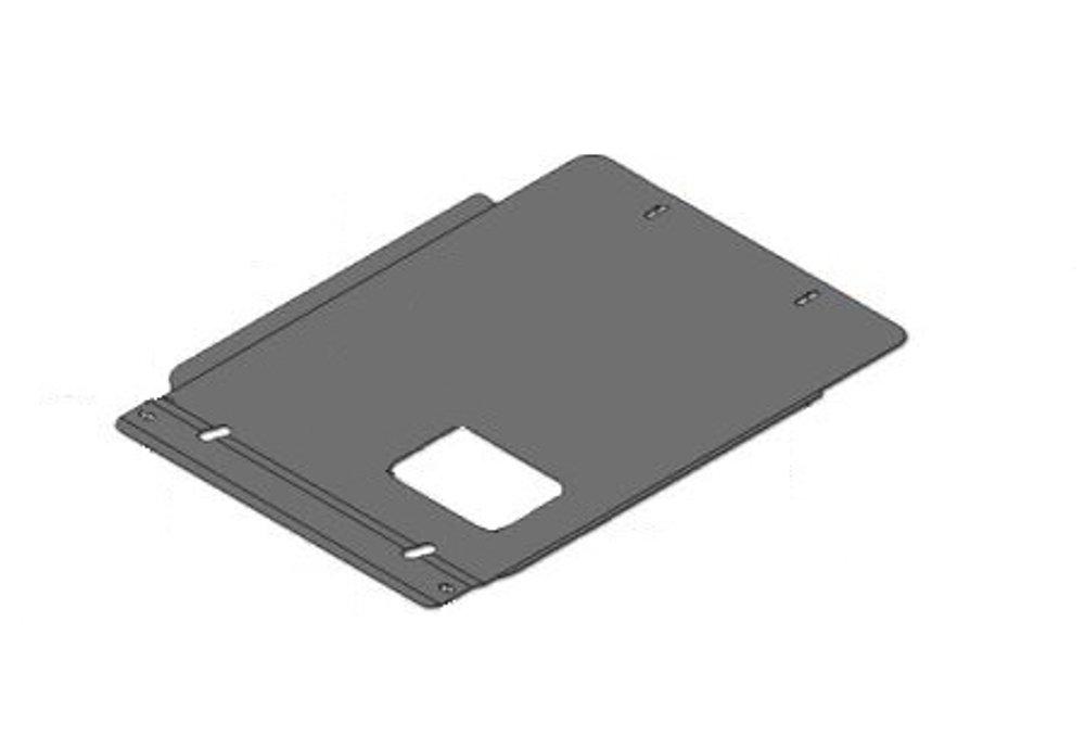 Защита ALFeco раздаточной коробки для Land Rover Defender 110 2005-2016, V-все (сталь 2 мм) арт.ALF3802st