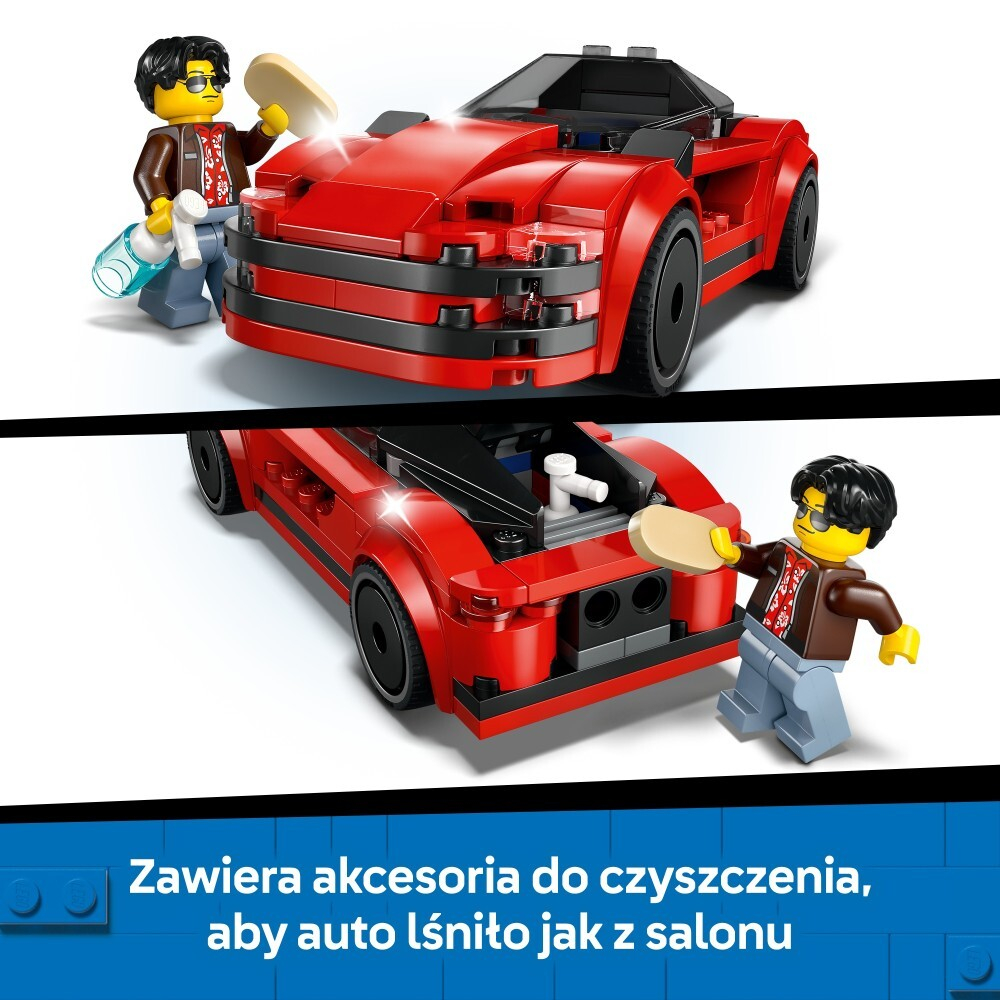 LEGO City/ Красный спортивный автомобиль/ 60448
