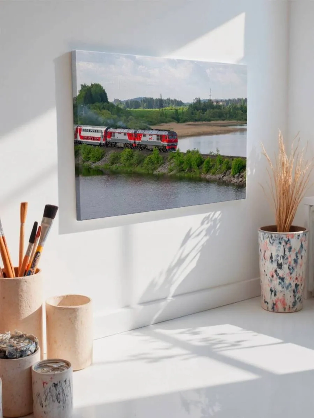 Картина на стену 40 X 50 Поезд
