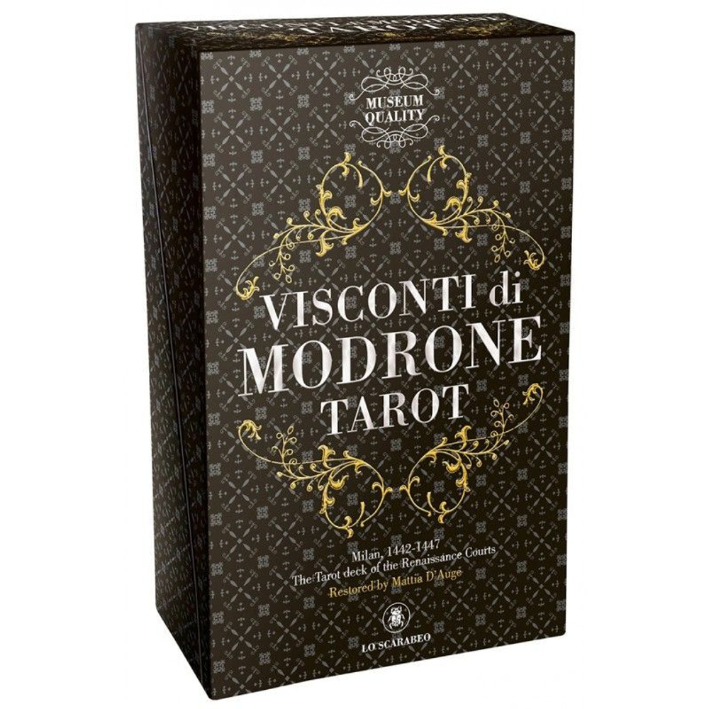 Набор "Visconti di Modrone Tarot. Museum Quality / Таро Висконти ди Модроне. Музейное качество"