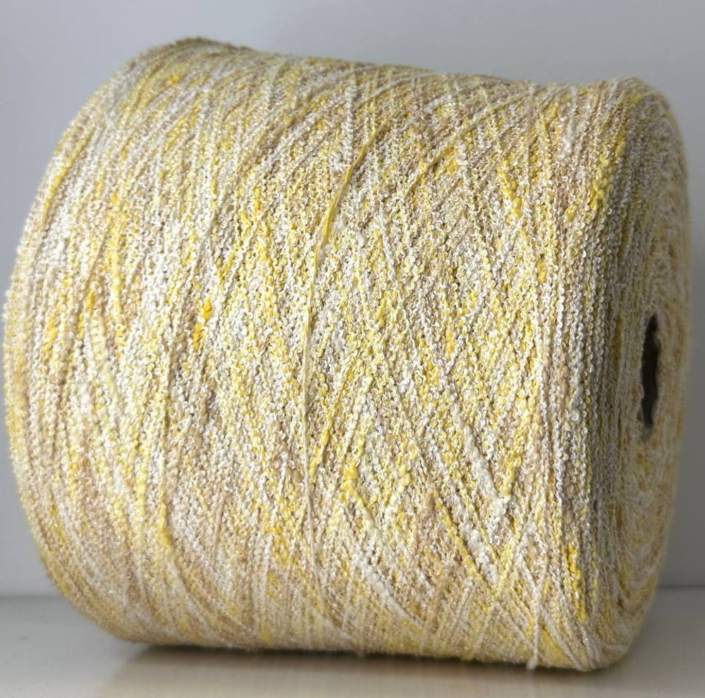 SKIROS - Azeta Filati; 85% хлопок, 15% п/а; 320м/100гр; col. 4, цвет: желтый; S702 MP