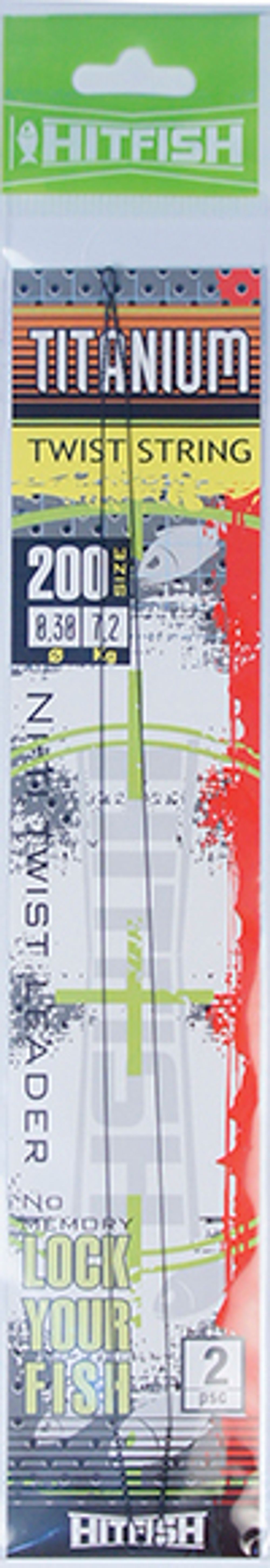 Титановый  поводок струна HITFISH Titanium Twist String