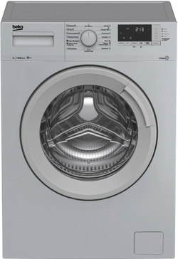 Стиральная машина BEKO WSRE6512ZSS серебристый