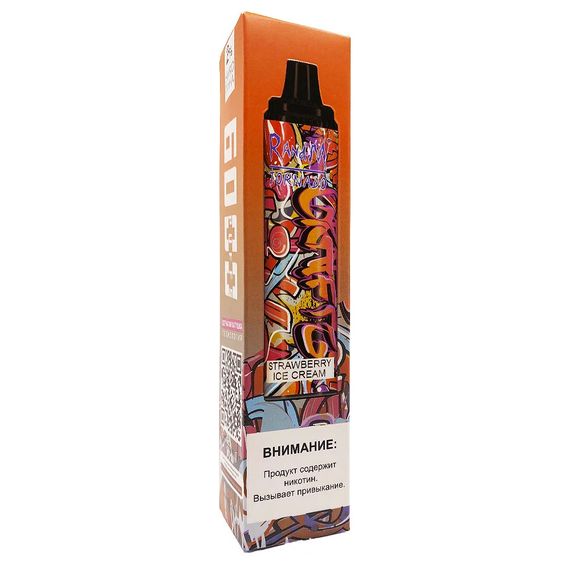 RandM Tornado 6000 - Strawberry Ice Cream (5% nic)
