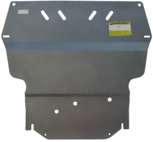 Защита картера Двигателя, КПП. 5 мм, Алюминий. для Skoda Octavia II 2008-2013, Volkswagen Golf V 2003-2008, Volkswagen Caddy 2010-2021, Skoda Yeti 2009-2018, Skoda Superb 2008-2013, SEAT Leon 2005-2009, Volkswagen Passat B6 2005-2010, Volks MOTODOR.32703