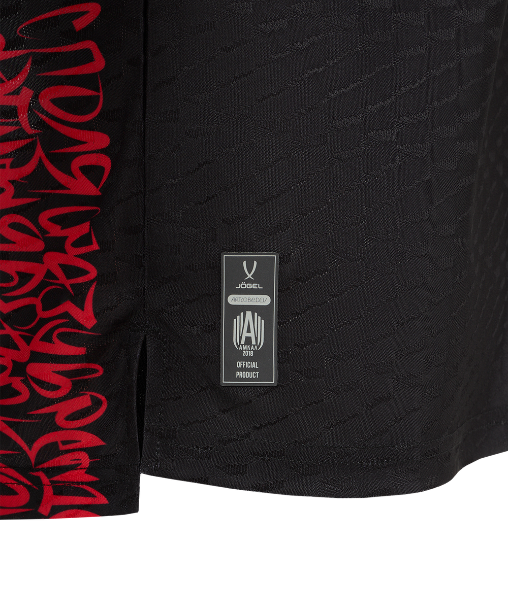 Футболка игровая JOGEL AMKAL PerFormDRY Jersey, черный/красный