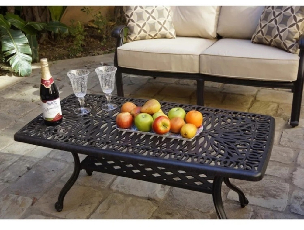 Столик из литого алюминия Крылья(Wings)