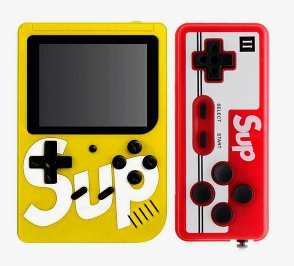 Игровая консоль Game Box 400-in-1 yellow с джойстиком