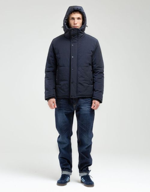 Куртка We Don’t Care Short Puffer Jacket Navy