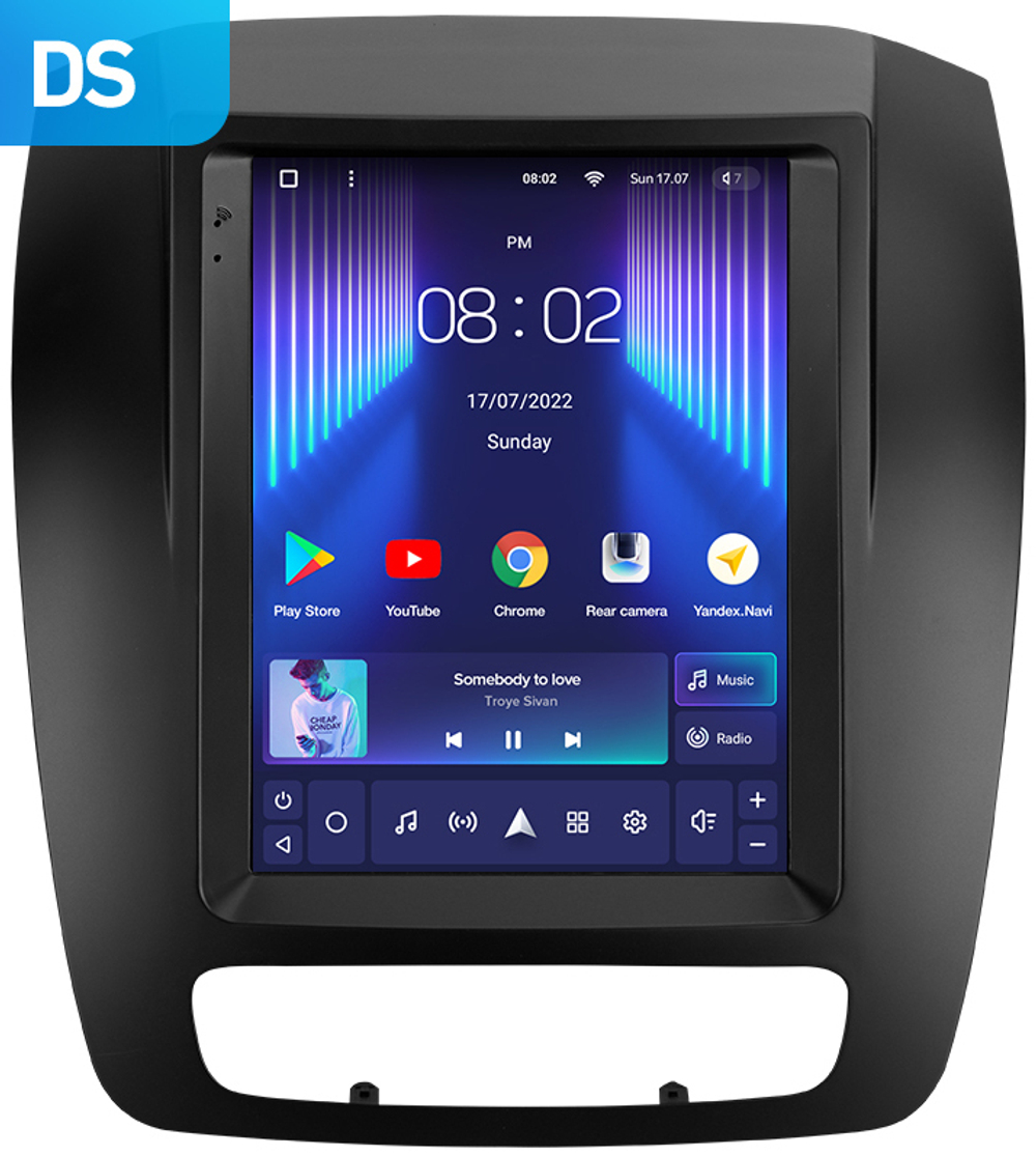 Магнитола для KIA Sorento 2 XM 2012-2020 (экран климата снизу) - Teyes TPRO 2 экран 9.7" в стиле "Тесла" на Android 10, ТОП процессор, 4G SIM-слот