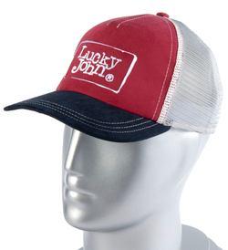 Бейсболка Lucky John SUMMER RED 03 р.L