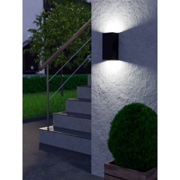 Уличный настенный светильник 2*GU10 900189 черный EREMITANA Eglo