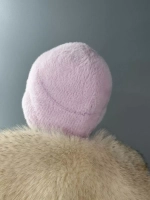 шапка зимняя пушистая эко мех