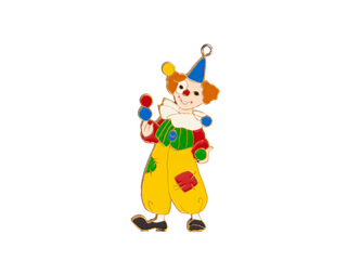 Новогодняя игрушка Клоун